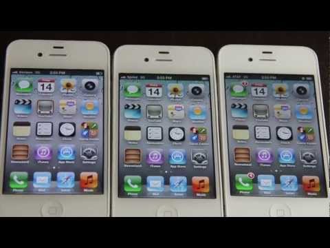 iPhone 4S: AT&T Vs. Verizon Vs. Sprint Speed Test!