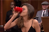 Watch: Miranda Kerr play flip cup on Jimmy Fallon