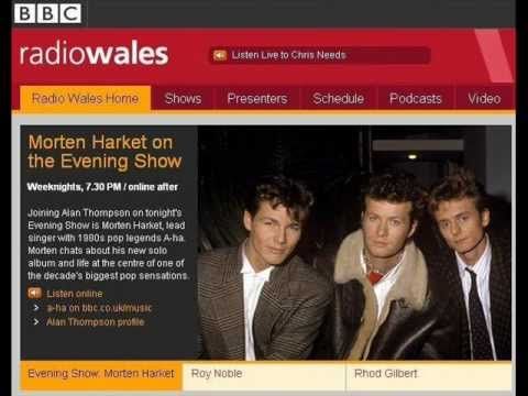 Morten Harket (ex - a-ha) on BBC Radio Wales 2012