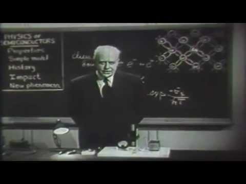 Bell Labs Archives Dr. Walter Brattain on Semiconductor Physics