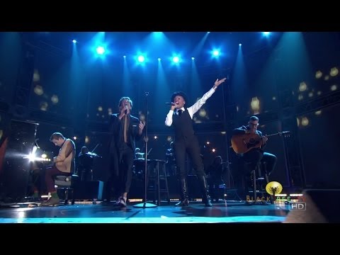 Fun. performs w/ Janelle Monae at 55th Grammy Nominations Concert