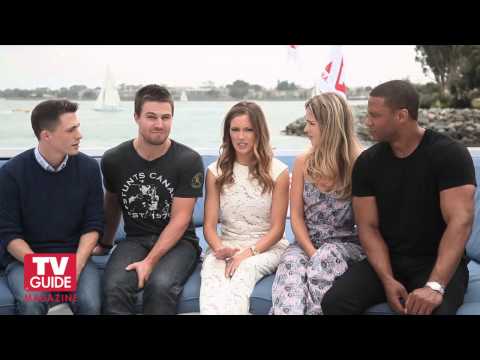 Arrow @ Comic-Con 2013! Stephen Amell! Katie Cassidy! Colton Haynes!