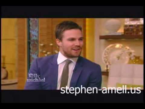 Stephen Amell on Live With Kelly & Michael