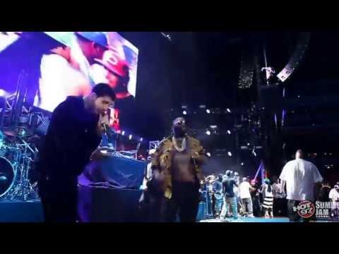 DJ Khaled ft Rick Ross, Lil Wayne  Drake 'I'm On One' Live at Summer  2013