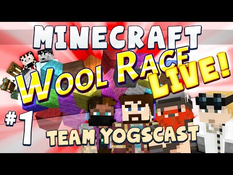 Wool Race: Tangled Live [Team Yogscast] Part 1