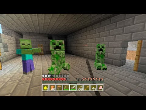 Minecraft Xbox - Race For The Wool - Part 1