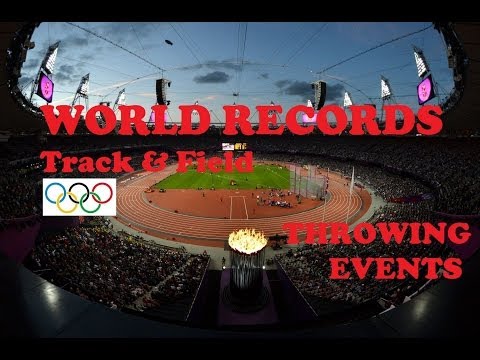 Track & Field World Records in Throwing Events