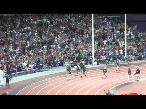 London 2012 Olympics Athletics World Record - Jamaica win Men's 4x100m - Usain Bolt, Yohan Blake