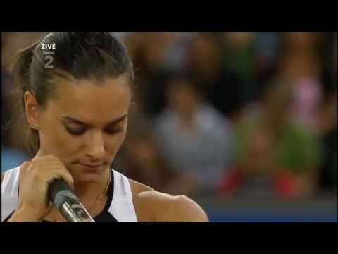 Record du monde du saut à la perche féminin : Yelena Isinbayeva (5m06), Zurich 2009