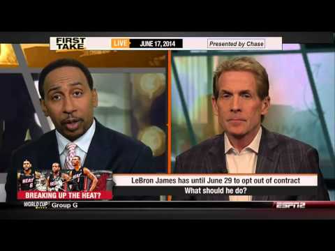 Espn First Take - What Should Lebron James Do ?