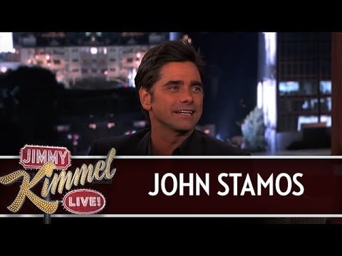 John Stamos on Jimmy Kimmel Live PART 2