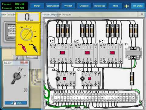 How to do Electrical Troubleshooting of Electrical Motor Control Circuit