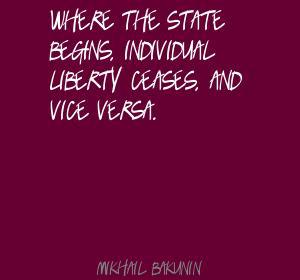 Bakunin quote