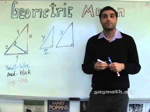 Geometry - Geometric Mean