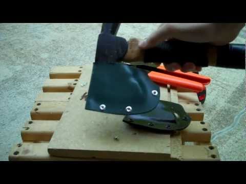 Making a PVC Axe Sheath - How To