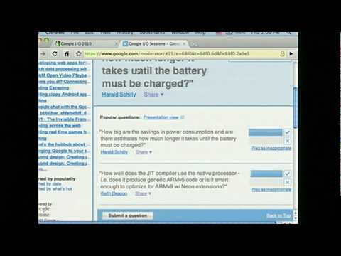 Google I/O 2010 - A JIT Compiler for Android's Dalvik VM