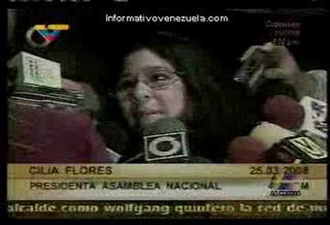 incidente entre Cilia Flores y periodista de Globovision