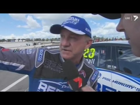 2014 V8 Supercars - Winton - Race 7 - Russell Ingall Post Race Rant