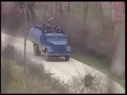 Serb attack on empty village in kosovo war 1999