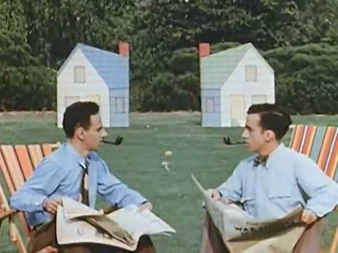 'Neighbours' (1952) - Academy Award-winning Short Film by Norman McLaren