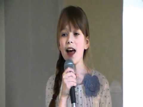 Connie Talbot - Someone Like You Adele cover (first version)