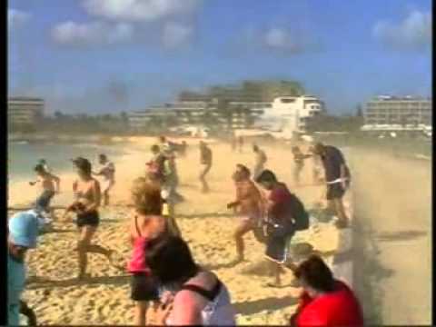 St. Maarten Airport - Landings and Takeoffs - 747 - SPOTTERS PARADISE