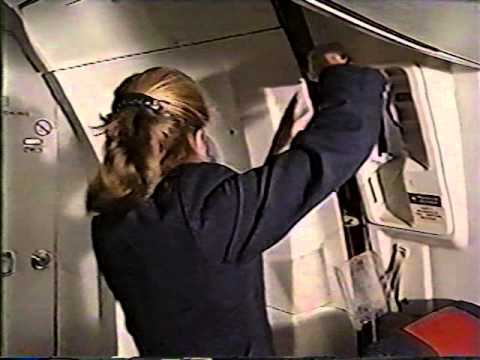 Canadian Airlines DC10 Flight Attendant Training Video