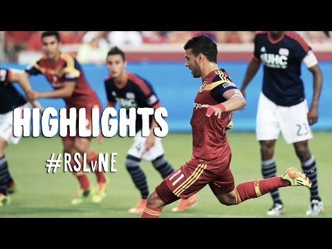 HIGHLIGHTS: Real Salt Lake vs New England Revolution | July 4, 2014