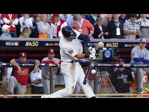 2014 ASG: Jeter doubles in first All-Star at-bat