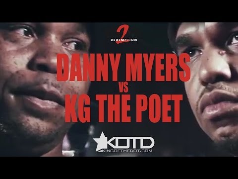 KOTD - Rap Battle - Danny Myers vs KG The Poet