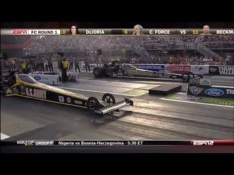 2014 Ford NHRA Thunder Valley Nationals Final Eliminations from Bristol Part 1 of 6