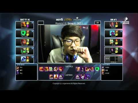 LOL CHAMPIONS SUMMER 2014 (SKT T1 K vs. IM #1) Match1