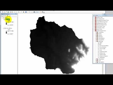 ArcGIS - Hydrology Tools