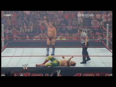 WWE Ricky steamboat vs Chris Jericho Backlash 2009 part 1/2