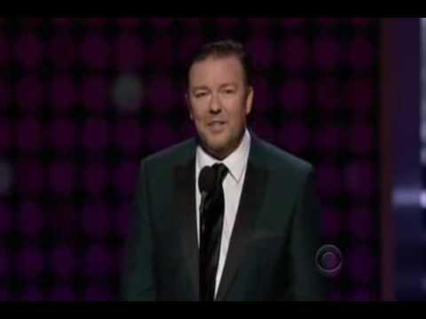 Ricky Gervais at the Emmy Awards 2009