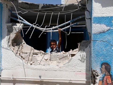 Savage fighting between Israel and Hamas is escalating in Gaza as the conflict enters its fourth week. A U.N. aid agency spokesman says Israeli tank shells slammed into a crowded U.N. school killing 15 and wounding 90 sheltering Gazans. (July 30)

Subscribe for more Breaking News: http://smarturl.it/AssociatedPress
Get updates and more Breaking News here: http://smarturl.it/APBreakingNews

The Associated Press is the essential global news network, delivering fast, unbiased news from every corner of the world to all media platforms and formats.
AP’s commitment to independent, comprehensive journalism has deep roots. Founded in 1846, AP has covered all the major news events of the past 165 years, providing high-quality, informed reporting of everything from wars and elections to championship games and royal weddings. AP is the largest and most trusted source of independent news and information.
Today, AP employs the latest technology to collect and distribute content - we have daily uploads covering the latest and breaking news in the world of politics, sport and entertainment. Join us in a conversation about world events, the newsgathering process or whatever aspect of the news universe you find interesting or important. Subscribe: http://smarturl.it/AssociatedPress

http://www.ap.org/
https://plus.google.com/+AP/
https://www.facebook.com/APNews
https://twitter.com/AP