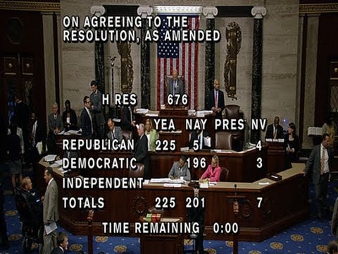 A sharply divided House approved a Republican plan Wednesday to launch a campaign-season lawsuit against President Barack Obama, accusing him of exceeding the bounds of his constitutional authority. (July 30)

Subscribe for more Breaking News: http://smarturl.it/AssociatedPress
Get updates and more Breaking News here: http://smarturl.it/APBreakingNews

The Associated Press is the essential global news network, delivering fast, unbiased news from every corner of the world to all media platforms and formats.
AP’s commitment to independent, comprehensive journalism has deep roots. Founded in 1846, AP has covered all the major news events of the past 165 years, providing high-quality, informed reporting of everything from wars and elections to championship games and royal weddings. AP is the largest and most trusted source of independent news and information.
Today, AP employs the latest technology to collect and distribute content - we have daily uploads covering the latest and breaking news in the world of politics, sport and entertainment. Join us in a conversation about world events, the newsgathering process or whatever aspect of the news universe you find interesting or important. Subscribe: http://smarturl.it/AssociatedPress

http://www.ap.org/
https://plus.google.com/+AP/
https://www.facebook.com/APNews
https://twitter.com/AP