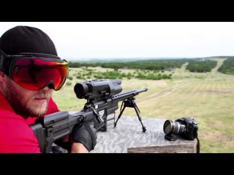 500 Yard No-Look Rifle Shot With Android Using TrackingPoint Shotview