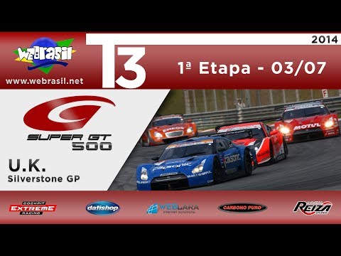 Gran Turismo 6│SGT 500│Silverstone│1ª Etapa - WEBRASIL