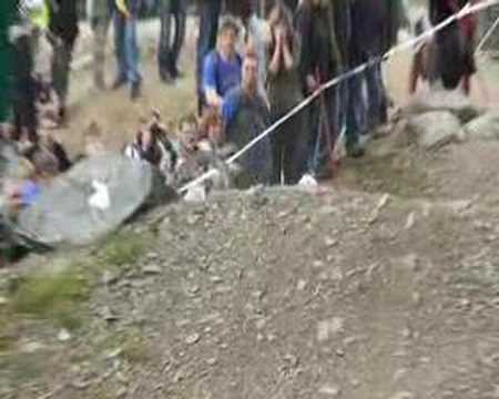 Downhill Marcus Klausmann crash... Wheels of Speed Willingen