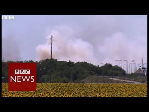 Ukraine: BBC witnesses 'intense gunfire' BBC News