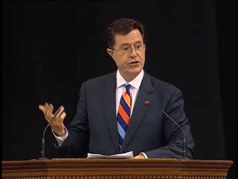 Stephen Colbert Salutes U.Va.'s Class of 2013