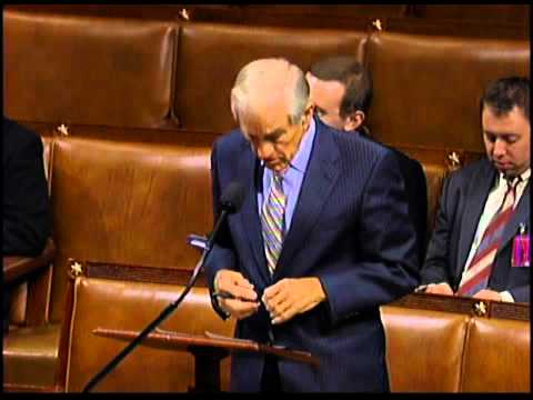 Congressman Ron Paul's Speech Against Iran Sanctions August 1, 2012