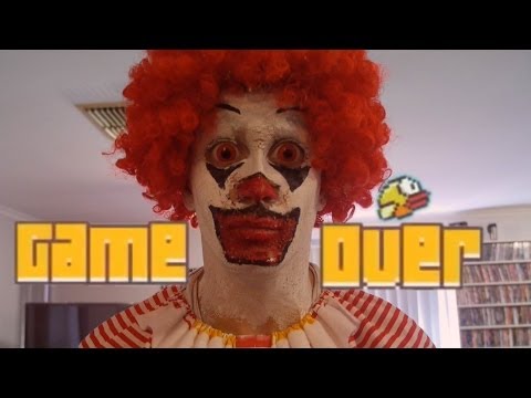 Ronald McDonald HATES FLAPPY BIRD!!!