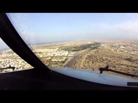 Oman Air Landing at Muscat International Airport