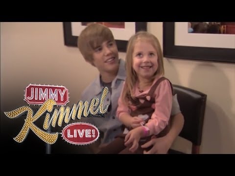 Jimmy Surprises Bieber Fan