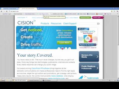 Cision Webinar: CisionPoint Best Practices