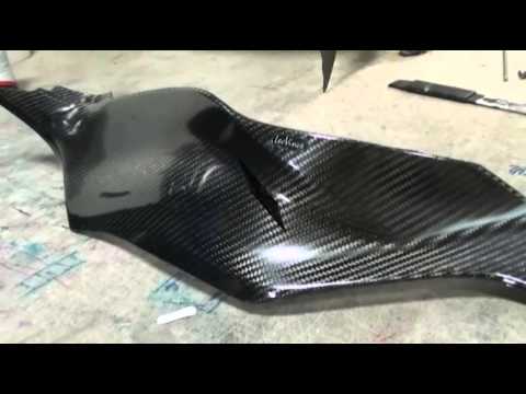 Making of Carbon Fiber parts for Kawasaki ZX-6R 636 Ninja 2013