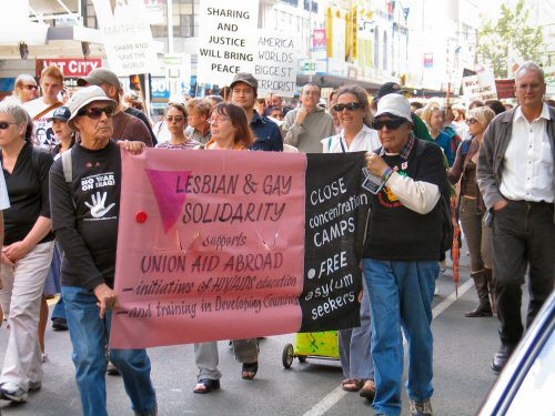 Banner of Lesbian and Gay Solidarity