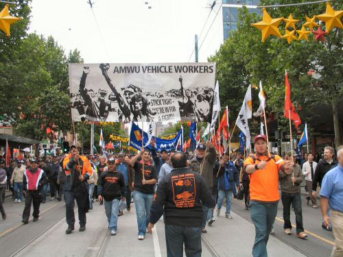 AMWU contingent